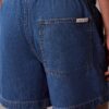 Pellavaseosdenimiset vetoketjulliset shortsit Pellavaseosdenimiset vetoketjulliset shortsit