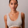 Perinteinen, kevyesti vuorattu, Cotton Stretch-mallinen kolmiomallinen Bralette Perinteinen, kevyesti vuorattu, Cotton Stretch-mallinen kolmiomallinen Bralette