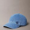 Pesetty Denim-baseball-lippis, jossa on brodeerattu logo Pesetty Denim-baseball-lippis, jossa on brodeerattu logo