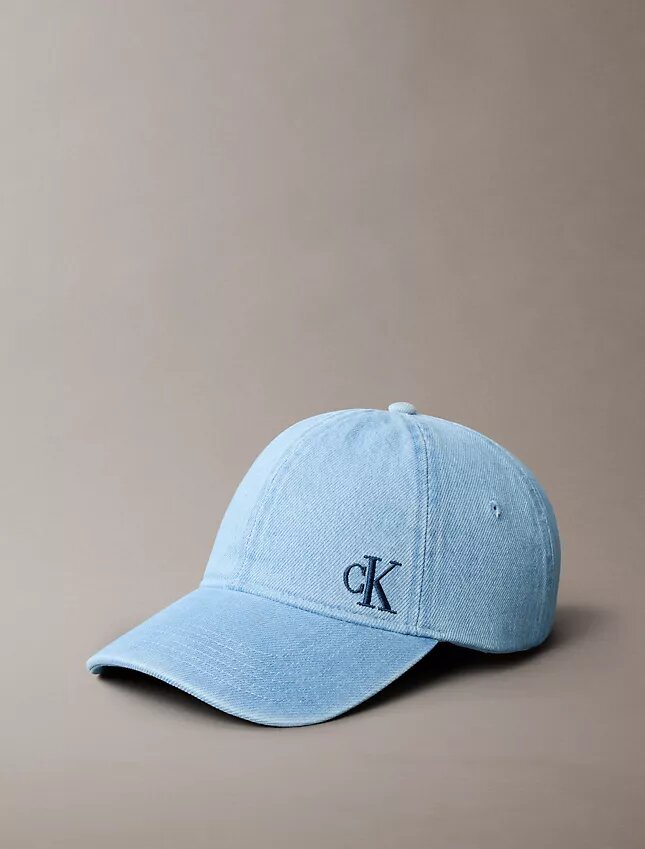 Pesetty Denim-baseball-lippis, jossa on brodeerattu logo Pesetty Denim-baseball-lippis, jossa on brodeerattu logo