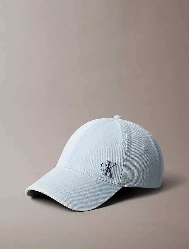 Pesetty Denim-baseball-lippis, jossa on brodeerattu logo Pesetty Denim-baseball-lippis, jossa on brodeerattu logo