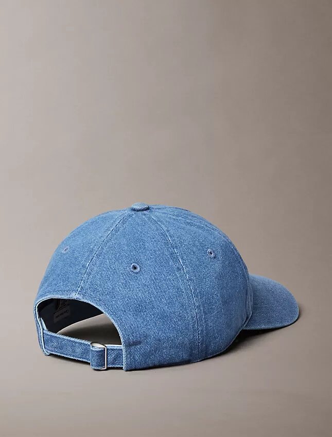 Pesetty Denim-baseball-lippis, jossa on brodeerattu logo Pesetty Denim-baseball-lippis, jossa on brodeerattu logo