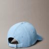 Pesetty Denim-baseball-lippis, jossa on brodeerattu logo Pesetty Denim-baseball-lippis, jossa on brodeerattu logo