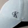 Pesetty Denim-baseball-lippis, jossa on brodeerattu logo Pesetty Denim-baseball-lippis, jossa on brodeerattu logo