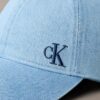 Pesetty Denim-baseball-lippis, jossa on brodeerattu logo Pesetty Denim-baseball-lippis, jossa on brodeerattu logo