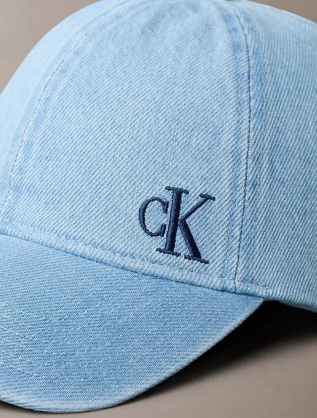 Pesetty Denim-baseball-lippis, jossa on brodeerattu logo Pesetty Denim-baseball-lippis, jossa on brodeerattu logo