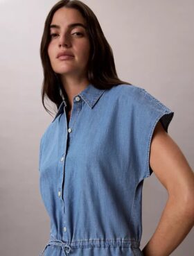 Pesty chambray-haalarit