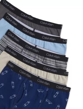Pojat 5-pakkaus Boxer Brief-alushousuja