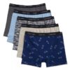 Pojat 5-pakkaus Boxer Brief-alushousuja Pojat 5-pakkaus Boxer Brief-alushousuja