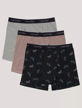 Pojat Cotton Stretch 3-pakkaus Boxer Briefit