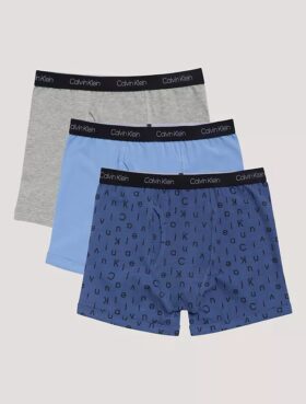 Pojat Cotton Stretch 3-pakkaus Boxer Briefit