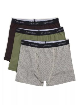 Pojat Cotton Stretch 3-pakkaus Boxer Briefit