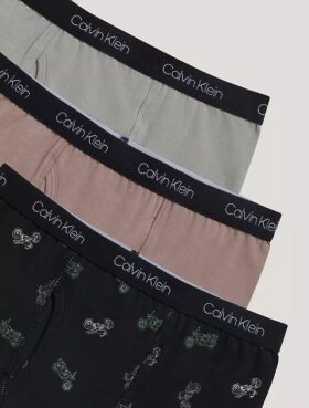 Pojat Cotton Stretch 3-pakkaus Boxer Briefit