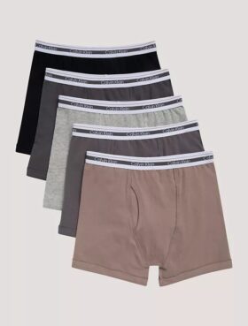 Pojat Cotton Stretch 5-pakkaus Boxer Briefit