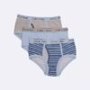 Pojat Cotton Stretch logoboksershortsit, 3 kpl Pojat Cotton Stretch logoboksershortsit, 3 kpl