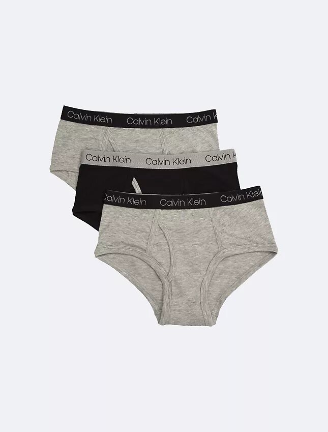 Pojat Cotton Stretch logoboksershortsit, 3 kpl Pojat Cotton Stretch logoboksershortsit, 3 kpl