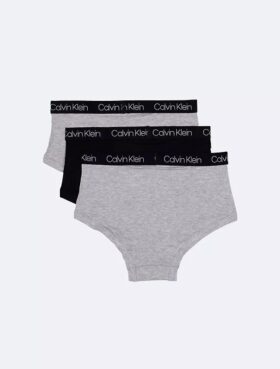 Pojat Cotton Stretch logoboksershortsit, 3 kpl