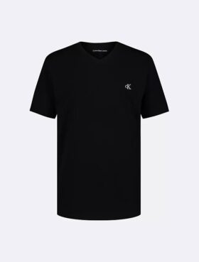 Pojat-mallinen monogrammilla varustettu V-kaula-T-paita