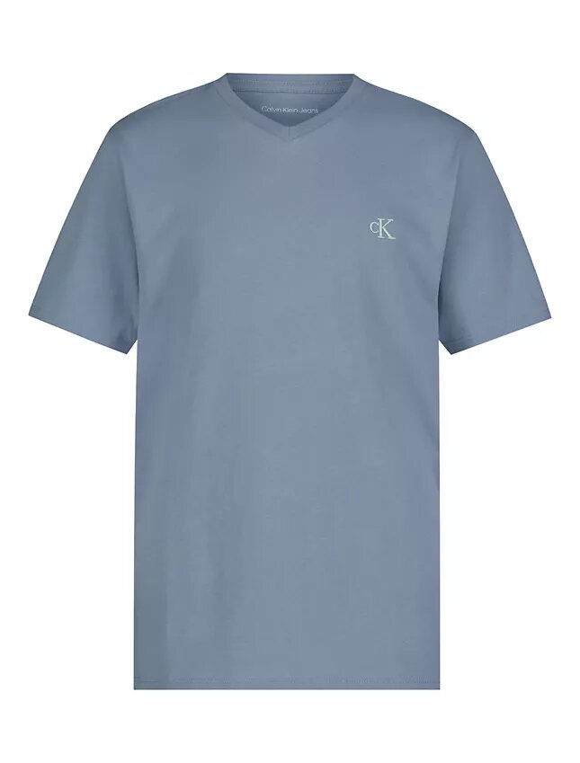 Pojat-mallinen monogrammilla varustettu V-kaula-T-paita Pojat-mallinen monogrammilla varustettu V-kaula-T-paita