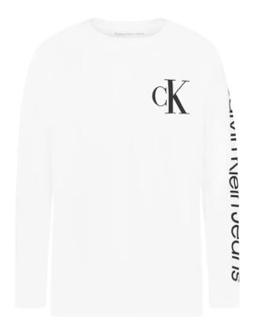 Pojille tarkoitettu Monogram-paita, pitkät hihat