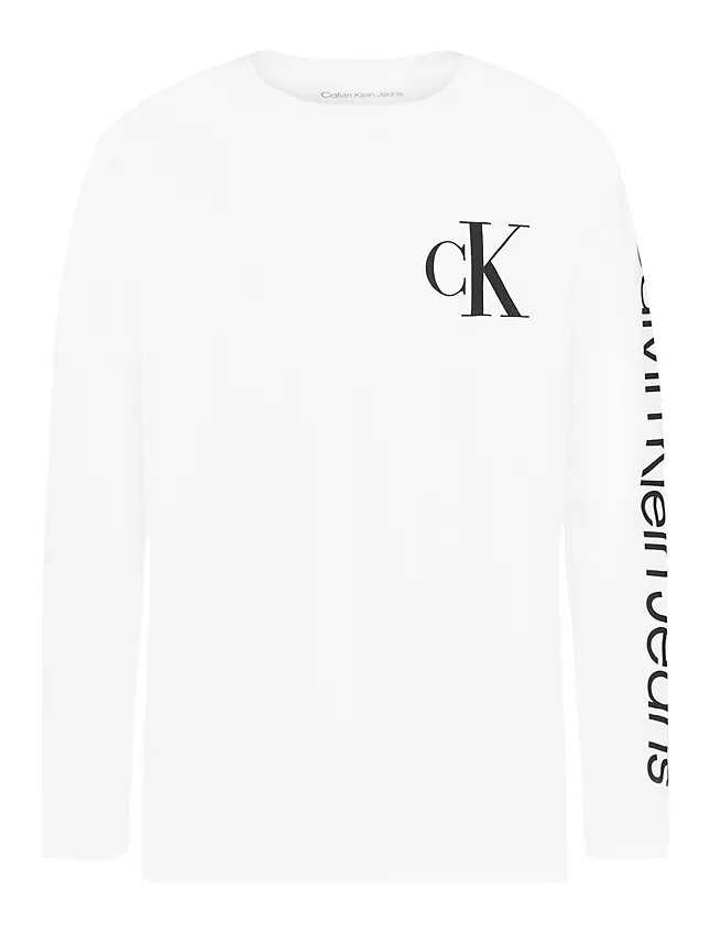 Pojille tarkoitettu Monogram-paita, pitkät hihat Pojille tarkoitettu Monogram-paita, pitkät hihat