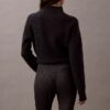 Ponte-kankaasta valmistetut, herringbone-kuvioiset skinny-housut Ponte-kankaasta valmistetut, herringbone-kuvioiset skinny-housut