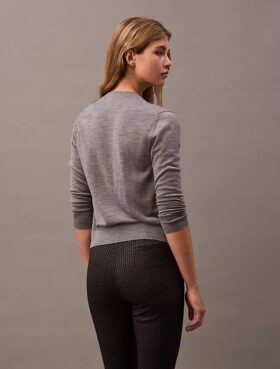 Ponte-kankaasta valmistetut houndstooth-kuvioiset skinny-housut Ponte-kankaasta valmistetut houndstooth-kuvioiset skinny-housut