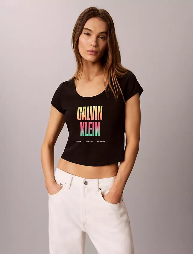 Pride Slim Scoopneck Tee Pride Slim Scoopneck Tee