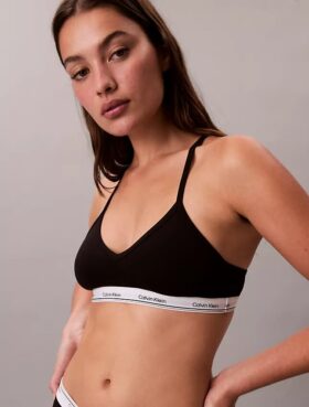 Puuvilla-Modal-sekoite, kevyesti vuorattu Bralette Puuvilla-Modal-sekoite, kevyesti vuorattu Bralette