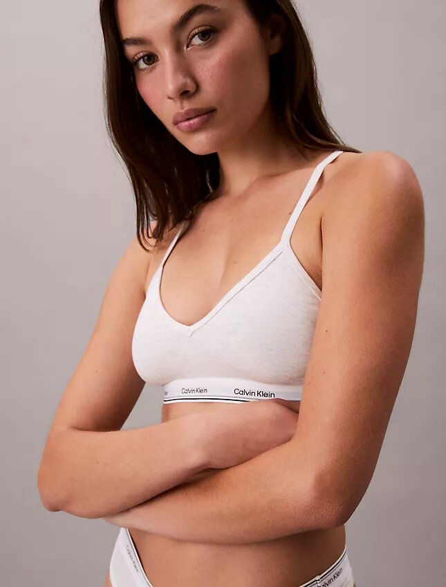 Puuvilla-Modal-sekoite, kevyesti vuorattu Bralette Puuvilla-Modal-sekoite, kevyesti vuorattu Bralette