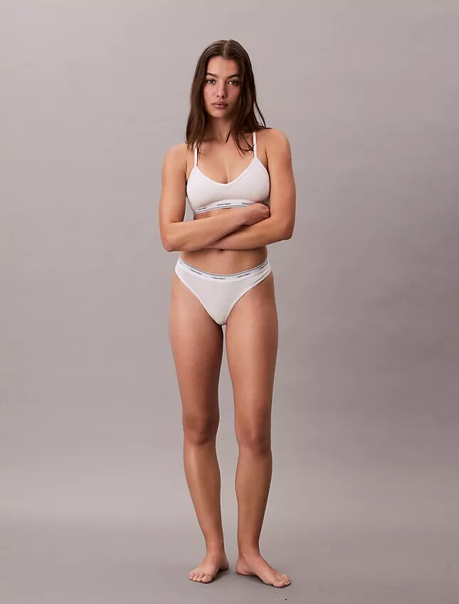 Puuvilla-Modal-sekoite, kevyesti vuorattu Bralette Puuvilla-Modal-sekoite, kevyesti vuorattu Bralette