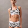 Puuvilla-Modal-stretch-rib-kangasta oleva, kevyesti vuorattu Bralette Puuvilla-Modal-stretch-rib-kangasta oleva, kevyesti vuorattu Bralette
