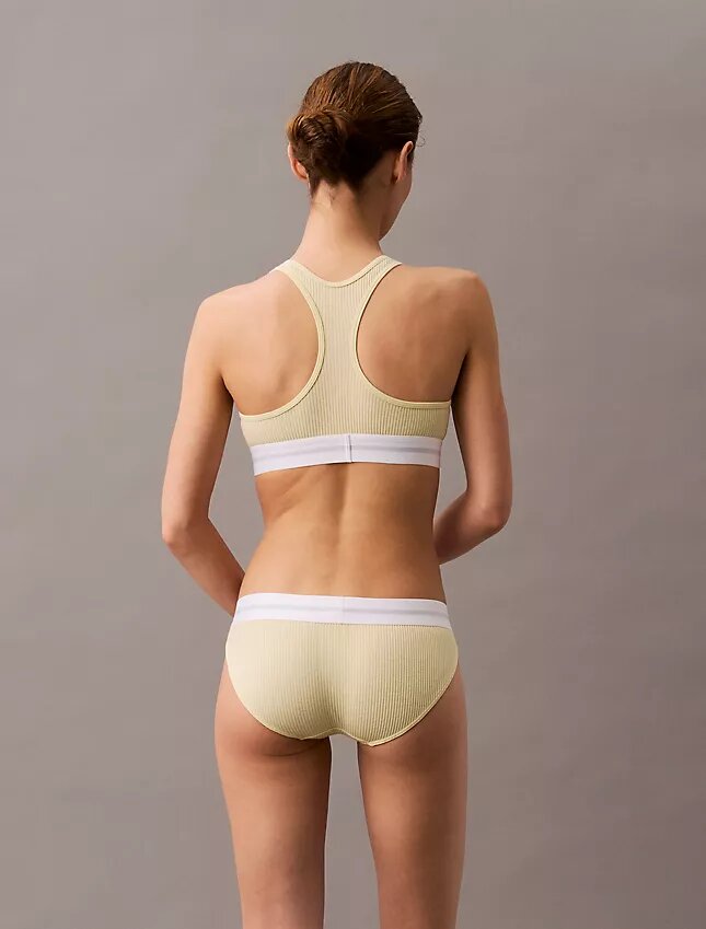 Puuvilla-Modal-stretch-rib-kangasta oleva, kevyesti vuorattu Bralette Puuvilla-Modal-stretch-rib-kangasta oleva, kevyesti vuorattu Bralette
