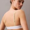 Puuvilla-Modal-stretch-rib-unlined kolmiomallinen Bralette Puuvilla-Modal-stretch-rib-unlined kolmiomallinen Bralette