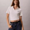 Puuvillainen Contour Rib -polo-paita
