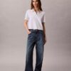 Puuvillainen Contour Rib -polo-paita