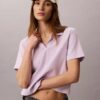 Puuvillainen Contour Rib -polo-paita