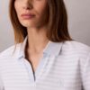 Puuvillainen Contour Rib -polo-paita