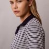 Puuvillainen Contour Rib -polo-paita