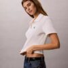 Puuvillainen Contour Rib -polo-paita