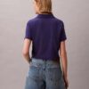 Puuvillainen Contour Rib -polo-paita