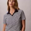 Puuvillainen Contour Rib -polo-paita