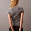 Puuvillainen Contour Rib -T-paita