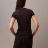 Puuvillainen Contour Rib -T-paita