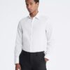 Puuvillainen slim fit -meko, jossa on kalanruotokuvio Puuvillainen slim fit -meko, jossa on kalanruotokuvio