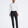 Puuvillainen slim fit -meko, jossa on kalanruotokuvio Puuvillainen slim fit -meko, jossa on kalanruotokuvio