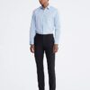 Puuvillainen slim fit -meko, jossa on kalanruotokuvio Puuvillainen slim fit -meko, jossa on kalanruotokuvio