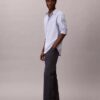 Puuvillaiset slim-malliset chinohousut