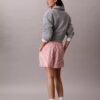 Puuvillapopliiniset raidalliset shortsit Puuvillapopliiniset raidalliset shortsit