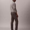 Puuvillasatiiniset slim-fit-chino-housut